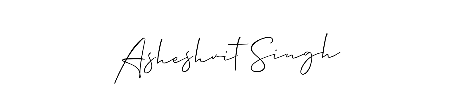 This is the best signature style for the Asheshvit Singh name. Also you like these signature font (Allison_Script). Mix name signature. Asheshvit Singh signature style 2 images and pictures png