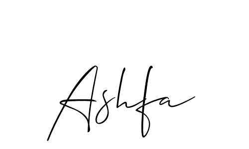 Best and Professional Signature Style for Ashfa. Allison_Script Best Signature Style Collection. Ashfa signature style 2 images and pictures png