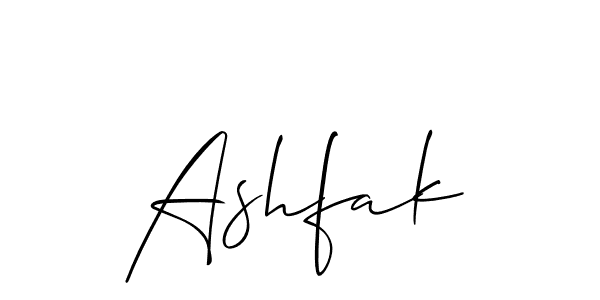 Create a beautiful signature design for name Ashfak. With this signature (Allison_Script) fonts, you can make a handwritten signature for free. Ashfak signature style 2 images and pictures png