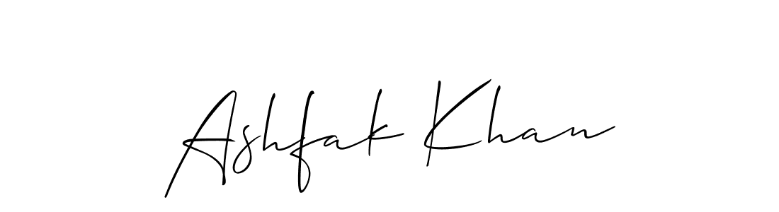 Ashfak Khan stylish signature style. Best Handwritten Sign (Allison_Script) for my name. Handwritten Signature Collection Ideas for my name Ashfak Khan. Ashfak Khan signature style 2 images and pictures png