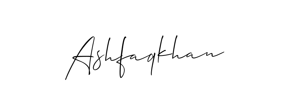 Similarly Allison_Script is the best handwritten signature design. Signature creator online .You can use it as an online autograph creator for name Ashfaqkhan. Ashfaqkhan signature style 2 images and pictures png