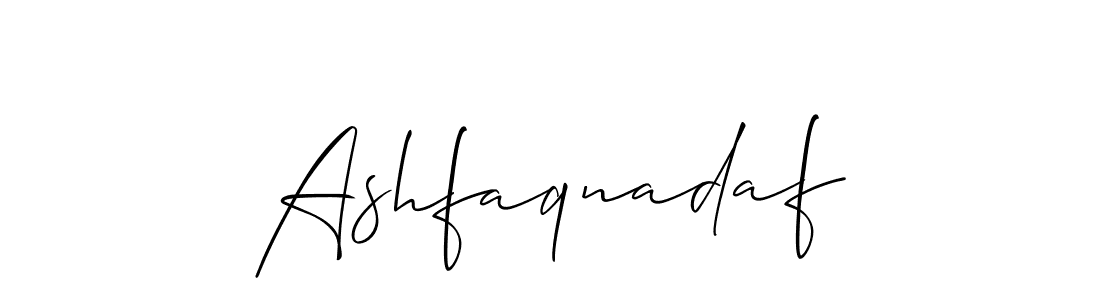 Allison_Script is a professional signature style that is perfect for those who want to add a touch of class to their signature. It is also a great choice for those who want to make their signature more unique. Get Ashfaqnadaf name to fancy signature for free. Ashfaqnadaf signature style 2 images and pictures png