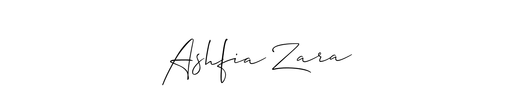 if you are searching for the best signature style for your name Ashfia Zara❤️. so please give up your signature search. here we have designed multiple signature styles  using Allison_Script. Ashfia Zara❤️ signature style 2 images and pictures png