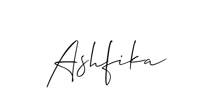 Ashfika stylish signature style. Best Handwritten Sign (Allison_Script) for my name. Handwritten Signature Collection Ideas for my name Ashfika. Ashfika signature style 2 images and pictures png