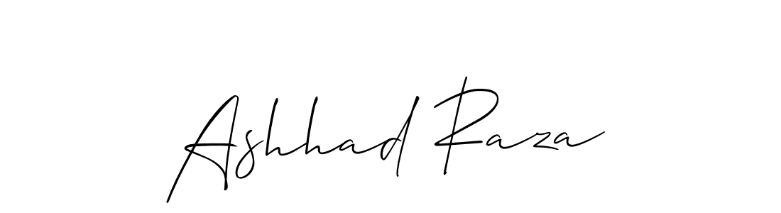 It looks lik you need a new signature style for name Ashhad Raza. Design unique handwritten (Allison_Script) signature with our free signature maker in just a few clicks. Ashhad Raza signature style 2 images and pictures png