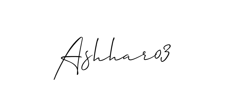 Create a beautiful signature design for name Ashhar03. With this signature (Allison_Script) fonts, you can make a handwritten signature for free. Ashhar03 signature style 2 images and pictures png
