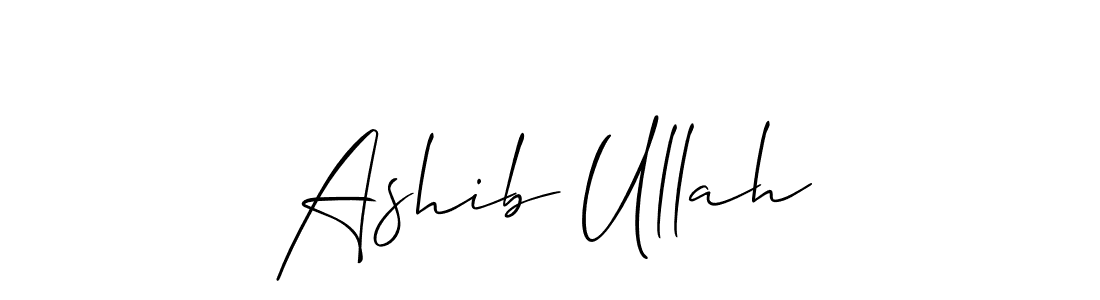 It looks lik you need a new signature style for name Ashib Ullah. Design unique handwritten (Allison_Script) signature with our free signature maker in just a few clicks. Ashib Ullah signature style 2 images and pictures png