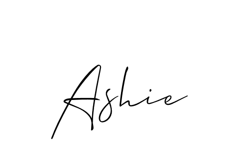 Make a beautiful signature design for name Ashie. Use this online signature maker to create a handwritten signature for free. Ashie signature style 2 images and pictures png