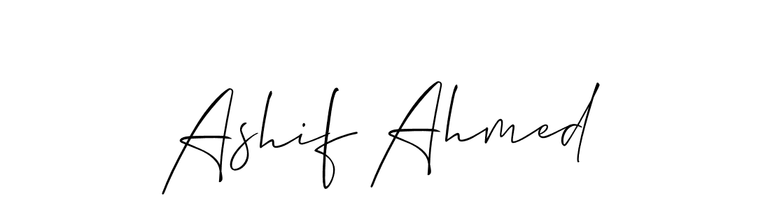 if you are searching for the best signature style for your name Ashif Ahmed. so please give up your signature search. here we have designed multiple signature styles  using Allison_Script. Ashif Ahmed signature style 2 images and pictures png