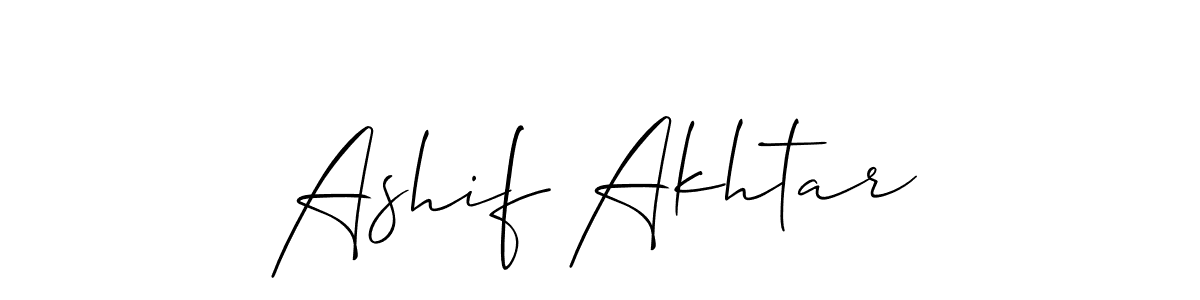 Also we have Ashif Akhtar name is the best signature style. Create professional handwritten signature collection using Allison_Script autograph style. Ashif Akhtar signature style 2 images and pictures png