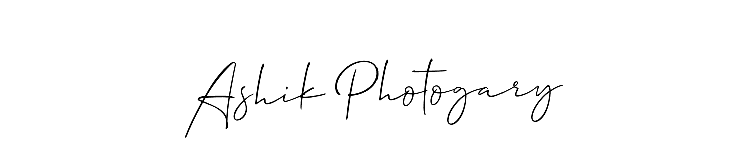 if you are searching for the best signature style for your name Ashik Photogary. so please give up your signature search. here we have designed multiple signature styles  using Allison_Script. Ashik Photogary signature style 2 images and pictures png