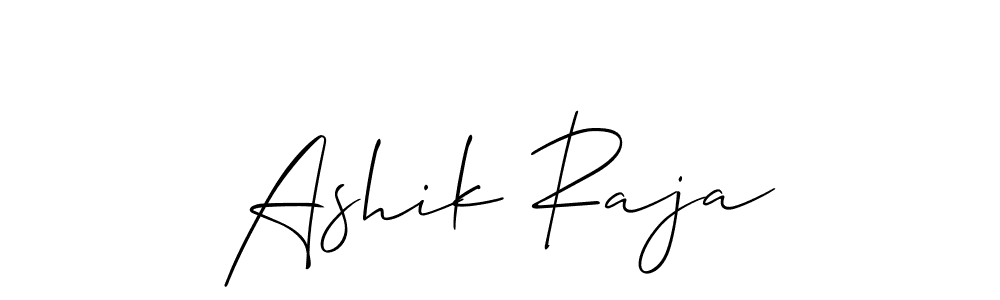 You should practise on your own different ways (Allison_Script) to write your name (Ashik Raja) in signature. don't let someone else do it for you. Ashik Raja signature style 2 images and pictures png