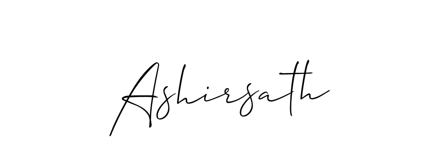 Make a beautiful signature design for name Ashirsath. Use this online signature maker to create a handwritten signature for free. Ashirsath signature style 2 images and pictures png