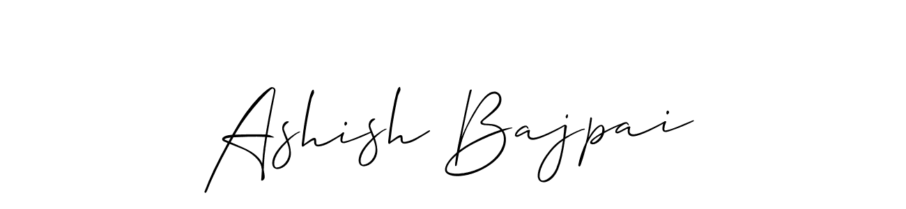 You should practise on your own different ways (Allison_Script) to write your name (Ashish Bajpai) in signature. don't let someone else do it for you. Ashish Bajpai signature style 2 images and pictures png
