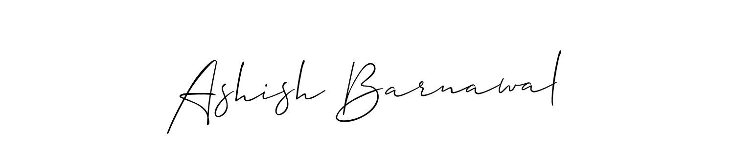 Also You can easily find your signature by using the search form. We will create Ashish Barnawal name handwritten signature images for you free of cost using Allison_Script sign style. Ashish Barnawal signature style 2 images and pictures png