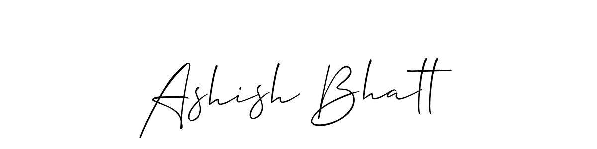 You should practise on your own different ways (Allison_Script) to write your name (Ashish Bhatt) in signature. don't let someone else do it for you. Ashish Bhatt signature style 2 images and pictures png