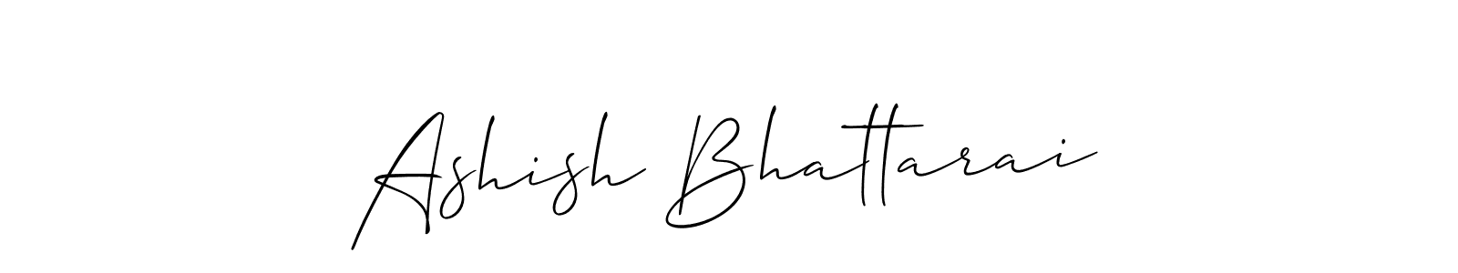 Make a beautiful signature design for name Ashish Bhattarai. Use this online signature maker to create a handwritten signature for free. Ashish Bhattarai signature style 2 images and pictures png