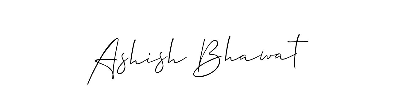 Also You can easily find your signature by using the search form. We will create Ashish Bhawat name handwritten signature images for you free of cost using Allison_Script sign style. Ashish Bhawat signature style 2 images and pictures png