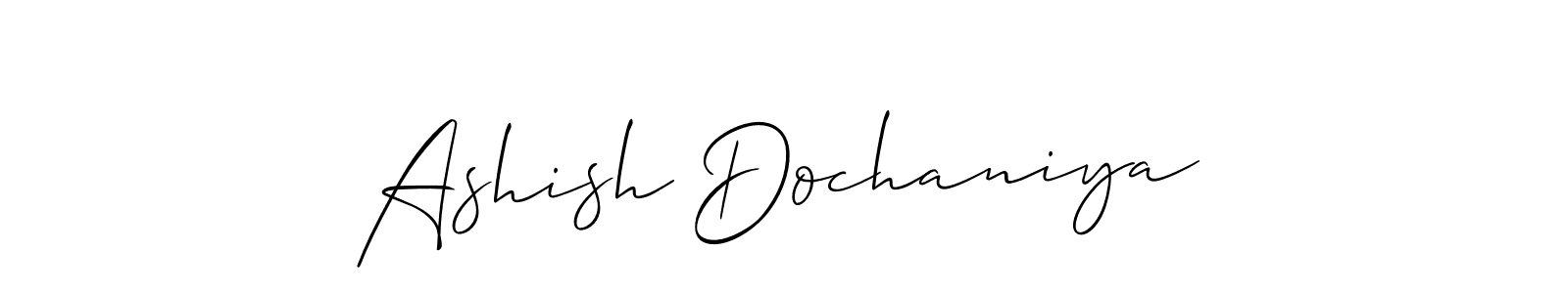 This is the best signature style for the Ashish Dochaniya name. Also you like these signature font (Allison_Script). Mix name signature. Ashish Dochaniya signature style 2 images and pictures png