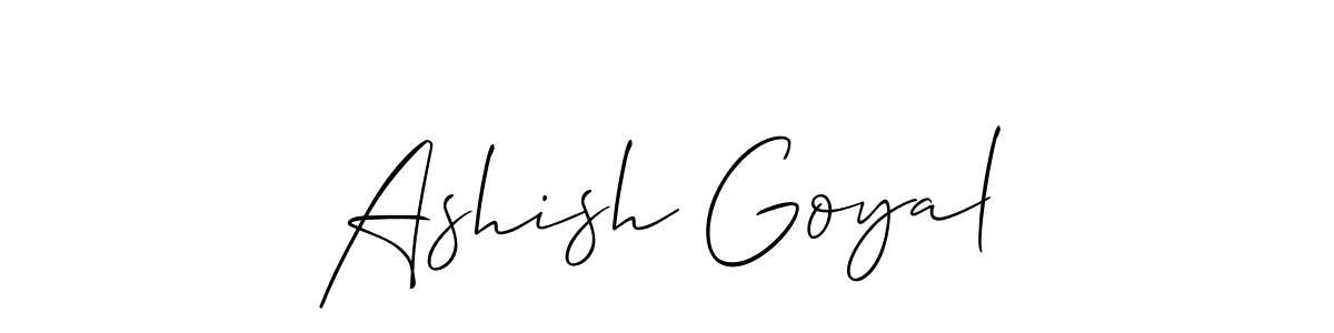 This is the best signature style for the Ashish Goyal name. Also you like these signature font (Allison_Script). Mix name signature. Ashish Goyal signature style 2 images and pictures png