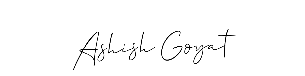 See photos of Ashish Goyat official signature by Spectra . Check more albums & portfolios. Read reviews & check more about Allison_Script font. Ashish Goyat signature style 2 images and pictures png