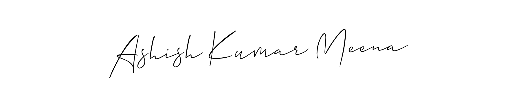 Once you've used our free online signature maker to create your best signature Allison_Script style, it's time to enjoy all of the benefits that Ashish Kumar Meena name signing documents. Ashish Kumar Meena signature style 2 images and pictures png