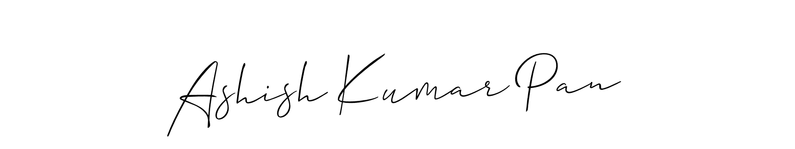 This is the best signature style for the Ashish Kumar Pan name. Also you like these signature font (Allison_Script). Mix name signature. Ashish Kumar Pan signature style 2 images and pictures png