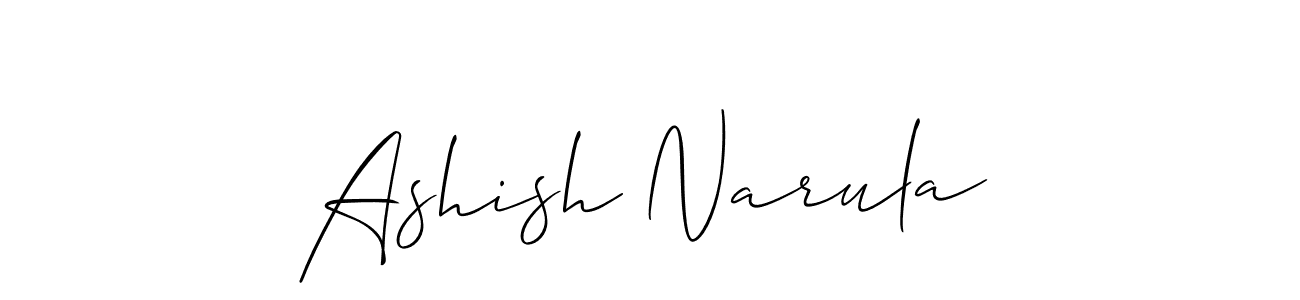 Similarly Allison_Script is the best handwritten signature design. Signature creator online .You can use it as an online autograph creator for name Ashish Narula. Ashish Narula signature style 2 images and pictures png