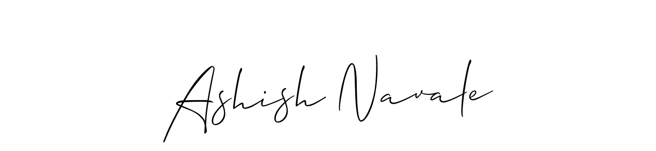 Also You can easily find your signature by using the search form. We will create Ashish Navale name handwritten signature images for you free of cost using Allison_Script sign style. Ashish Navale signature style 2 images and pictures png