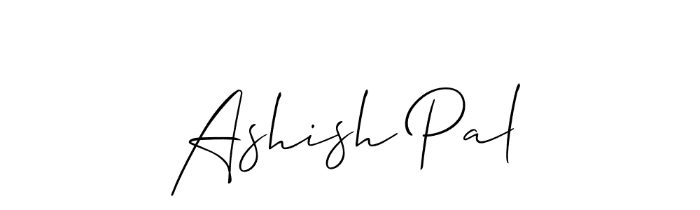 You can use this online signature creator to create a handwritten signature for the name Ashish Pal. This is the best online autograph maker. Ashish Pal signature style 2 images and pictures png