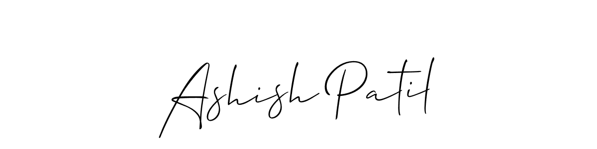 if you are searching for the best signature style for your name Ashish Patil. so please give up your signature search. here we have designed multiple signature styles  using Allison_Script. Ashish Patil signature style 2 images and pictures png