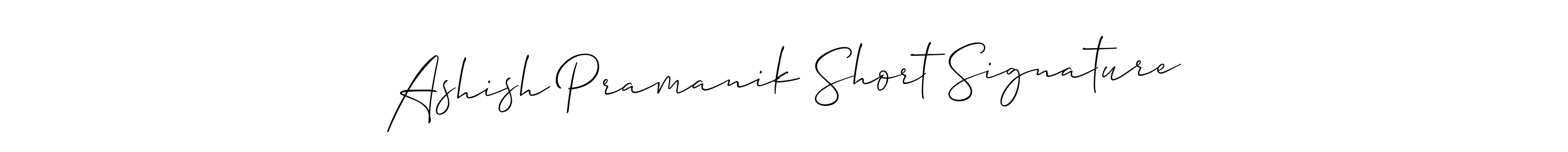 if you are searching for the best signature style for your name Ashish Pramanik Short Signature. so please give up your signature search. here we have designed multiple signature styles  using Allison_Script. Ashish Pramanik Short Signature signature style 2 images and pictures png