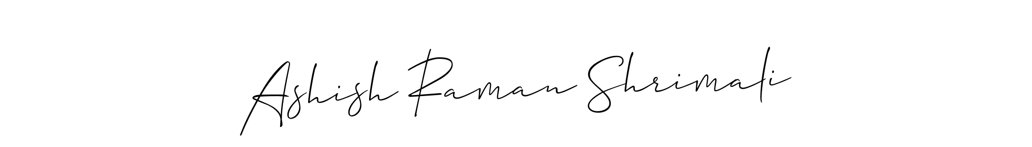 You can use this online signature creator to create a handwritten signature for the name Ashish Raman Shrimali. This is the best online autograph maker. Ashish Raman Shrimali signature style 2 images and pictures png