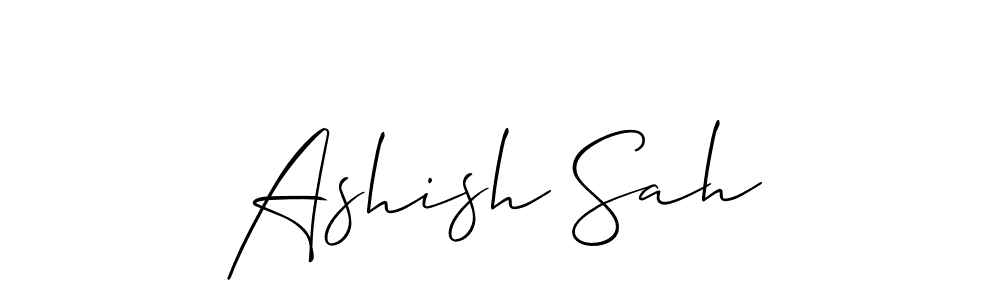 This is the best signature style for the Ashish Sah name. Also you like these signature font (Allison_Script). Mix name signature. Ashish Sah signature style 2 images and pictures png