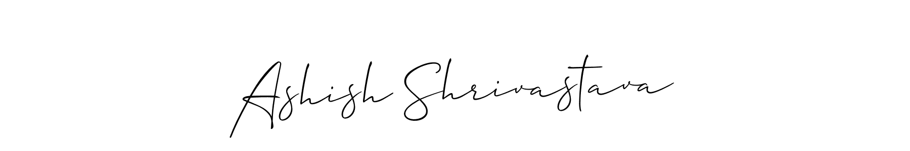 Also we have Ashish Shrivastava name is the best signature style. Create professional handwritten signature collection using Allison_Script autograph style. Ashish Shrivastava signature style 2 images and pictures png