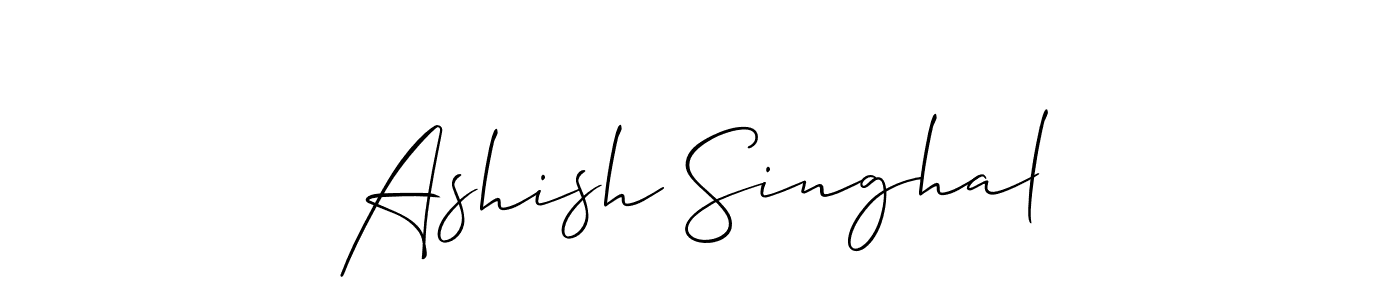 Also You can easily find your signature by using the search form. We will create Ashish Singhal name handwritten signature images for you free of cost using Allison_Script sign style. Ashish Singhal signature style 2 images and pictures png
