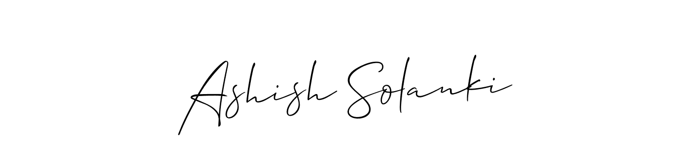 Similarly Allison_Script is the best handwritten signature design. Signature creator online .You can use it as an online autograph creator for name Ashish Solanki. Ashish Solanki signature style 2 images and pictures png