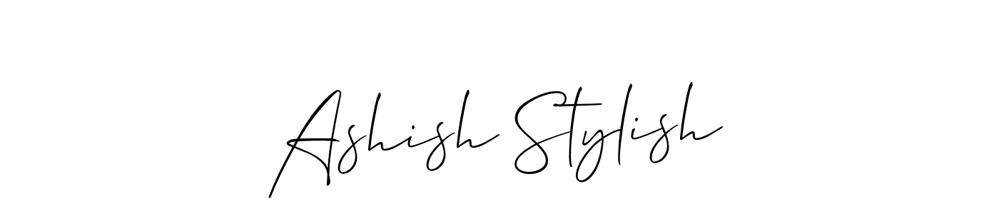 Allison_Script is a professional signature style that is perfect for those who want to add a touch of class to their signature. It is also a great choice for those who want to make their signature more unique. Get Ashish Stylish name to fancy signature for free. Ashish Stylish signature style 2 images and pictures png