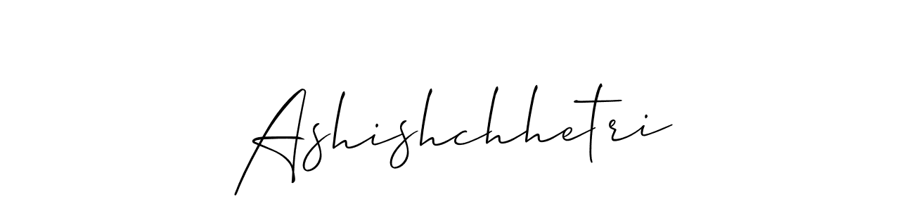 It looks lik you need a new signature style for name Ashishchhetri. Design unique handwritten (Allison_Script) signature with our free signature maker in just a few clicks. Ashishchhetri signature style 2 images and pictures png