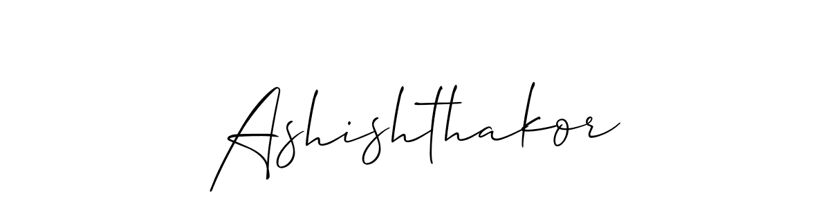 You should practise on your own different ways (Allison_Script) to write your name (Ashishthakor) in signature. don't let someone else do it for you. Ashishthakor signature style 2 images and pictures png