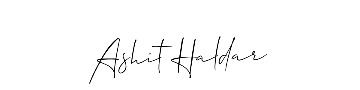 Make a beautiful signature design for name Ashit Haldar. Use this online signature maker to create a handwritten signature for free. Ashit Haldar signature style 2 images and pictures png