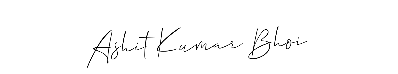 Check out images of Autograph of Ashit Kumar Bhoi name. Actor Ashit Kumar Bhoi Signature Style. Allison_Script is a professional sign style online. Ashit Kumar Bhoi signature style 2 images and pictures png