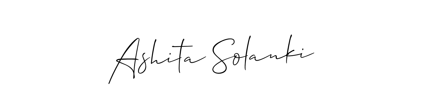 It looks lik you need a new signature style for name Ashita Solanki. Design unique handwritten (Allison_Script) signature with our free signature maker in just a few clicks. Ashita Solanki signature style 2 images and pictures png