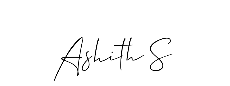 Once you've used our free online signature maker to create your best signature Allison_Script style, it's time to enjoy all of the benefits that Ashith S name signing documents. Ashith S signature style 2 images and pictures png