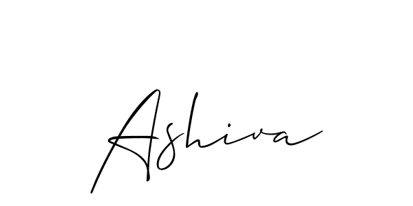 How to make Ashiva name signature. Use Allison_Script style for creating short signs online. This is the latest handwritten sign. Ashiva signature style 2 images and pictures png