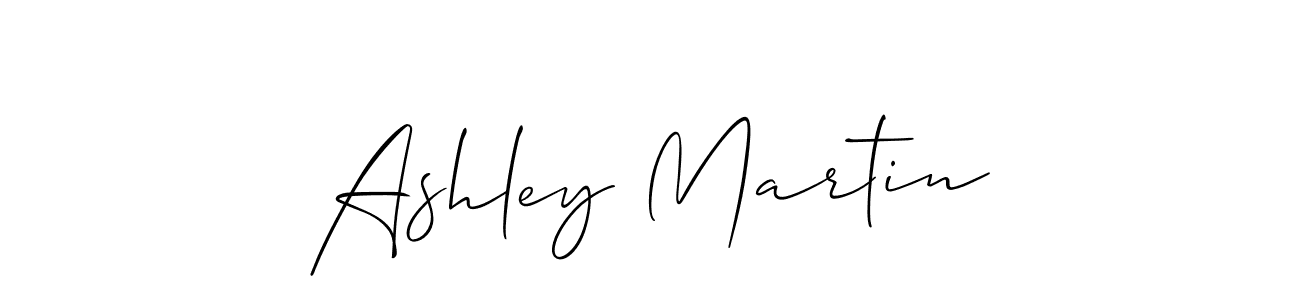 Allison_Script is a professional signature style that is perfect for those who want to add a touch of class to their signature. It is also a great choice for those who want to make their signature more unique. Get Ashley Martin name to fancy signature for free. Ashley Martin signature style 2 images and pictures png