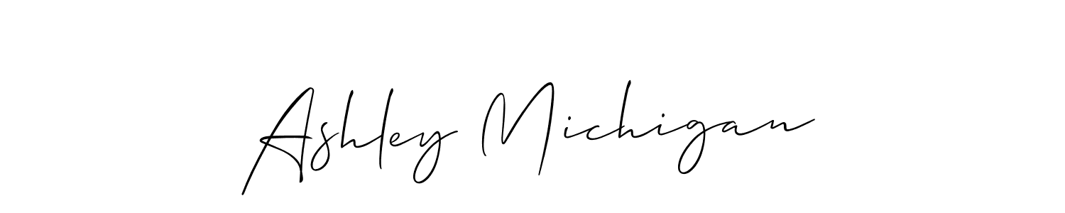 Also You can easily find your signature by using the search form. We will create Ashley Michigan name handwritten signature images for you free of cost using Allison_Script sign style. Ashley Michigan signature style 2 images and pictures png