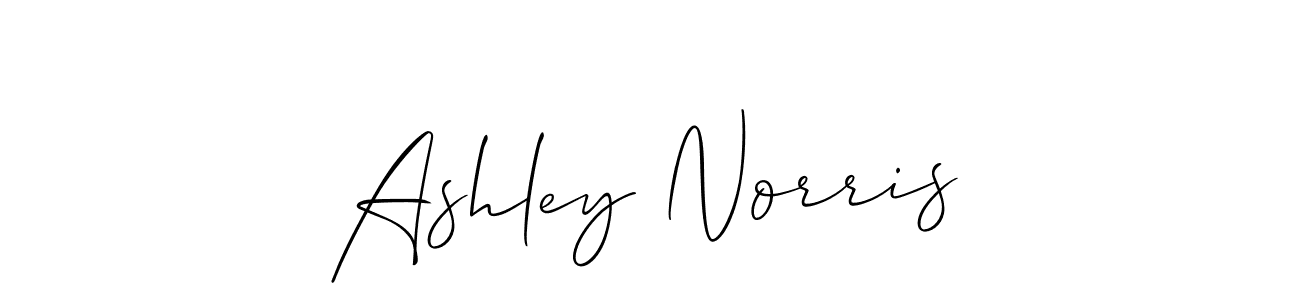 How to make Ashley Norris signature? Allison_Script is a professional autograph style. Create handwritten signature for Ashley Norris name. Ashley Norris signature style 2 images and pictures png