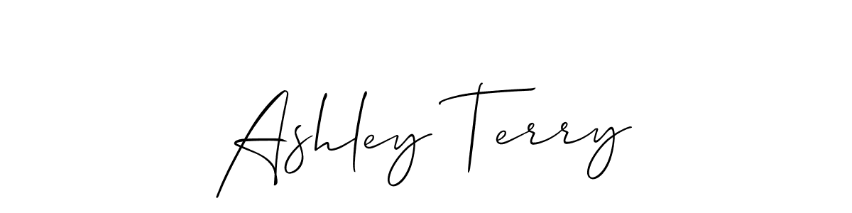Also we have Ashley Terry name is the best signature style. Create professional handwritten signature collection using Allison_Script autograph style. Ashley Terry signature style 2 images and pictures png