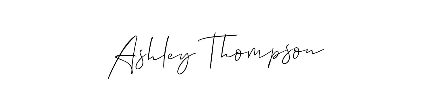 It looks lik you need a new signature style for name Ashley Thompson. Design unique handwritten (Allison_Script) signature with our free signature maker in just a few clicks. Ashley Thompson signature style 2 images and pictures png